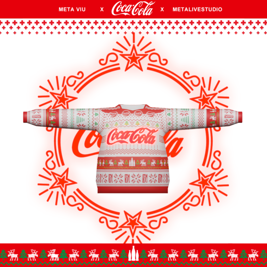 Christmas coca cola clearance jumper