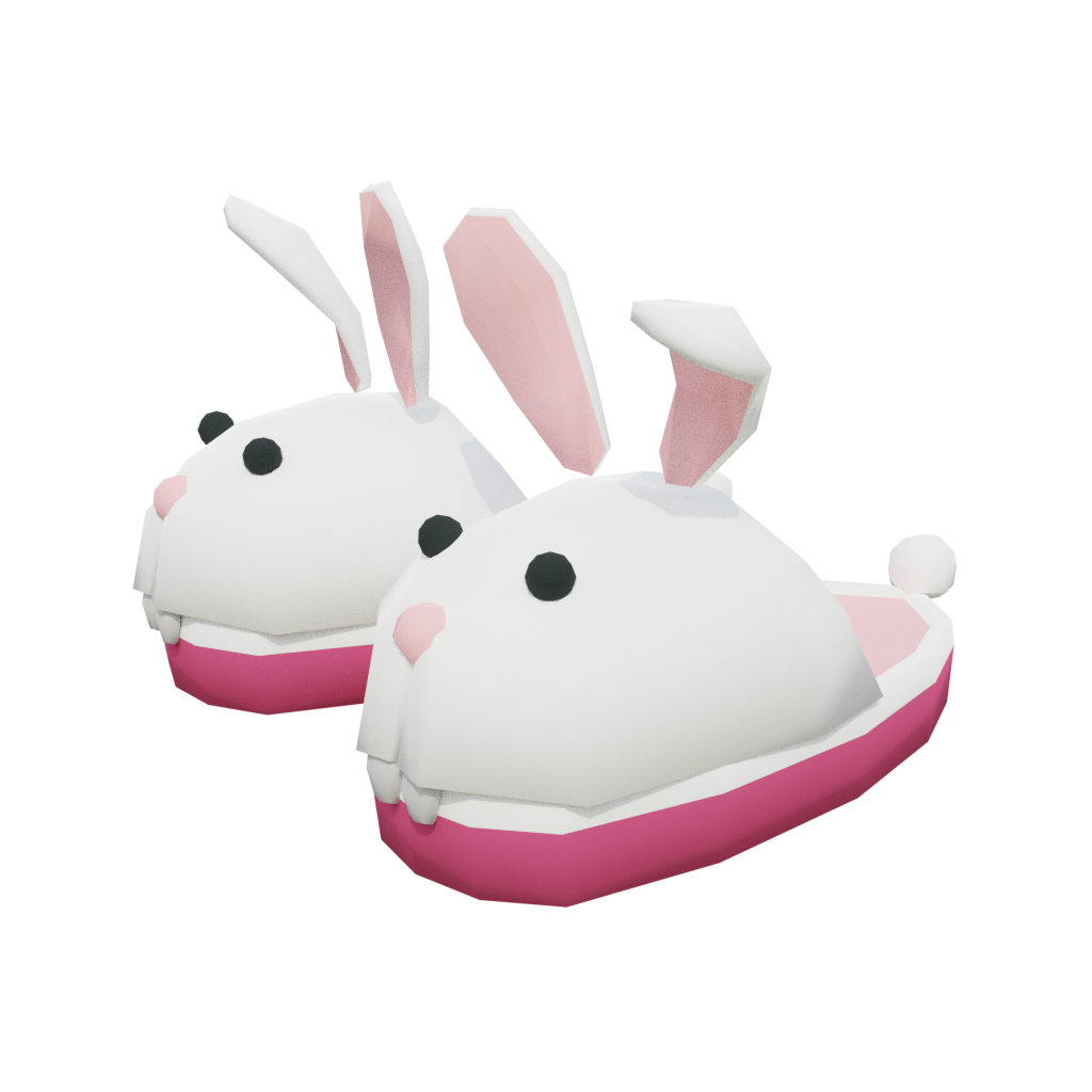 Roblox discount bunny slippers