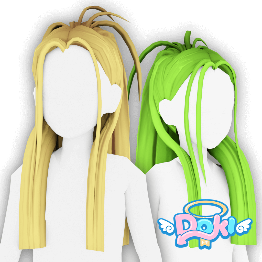 2000s ponytail decentraland marketplace
