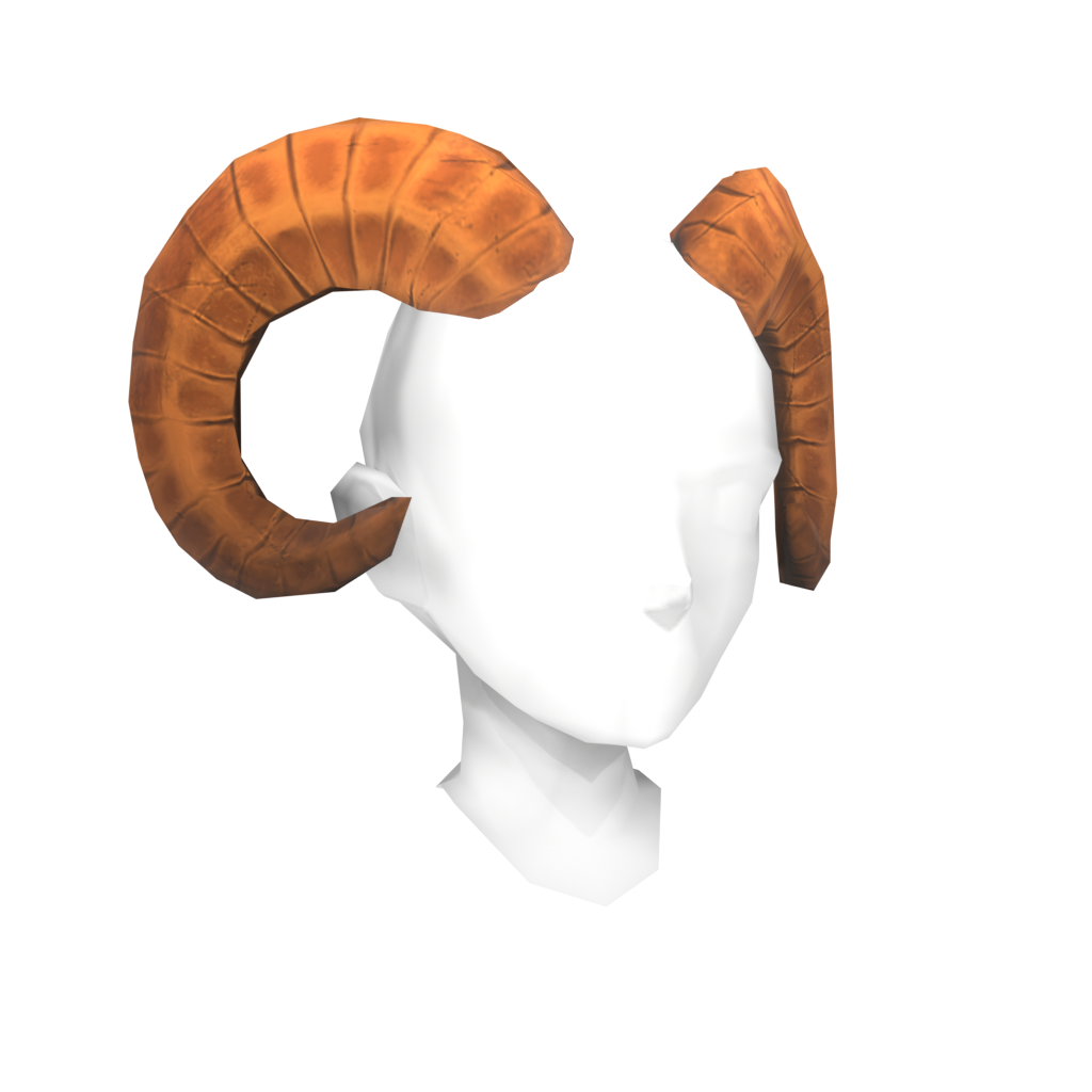 Pumpkin Goat Horns (modified) Decentraland Marketplace