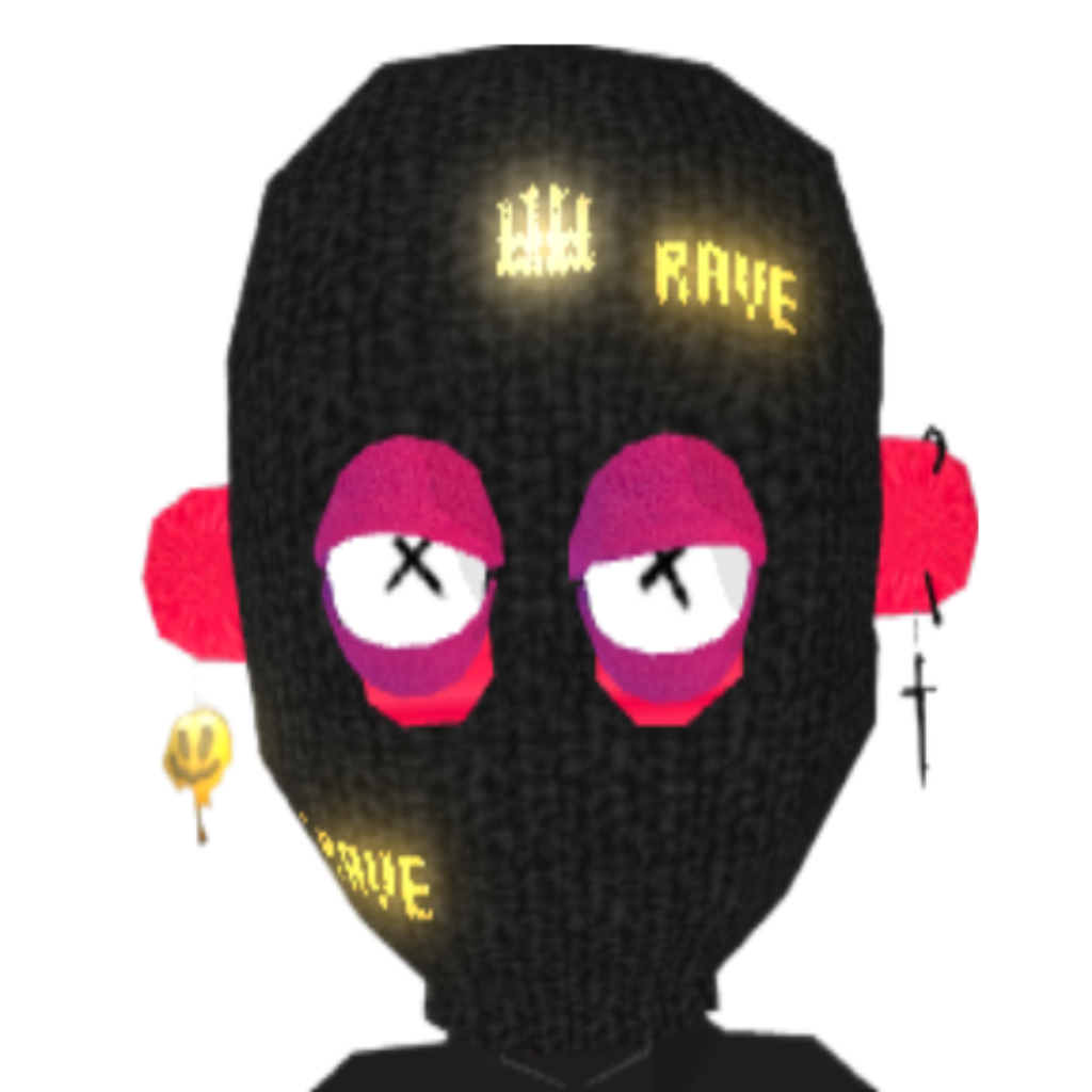 UNTZ King Mask DCLMF23 Decentraland Marketplace